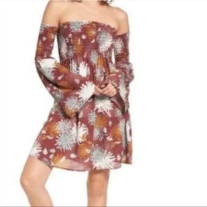 Off the shoulder dress